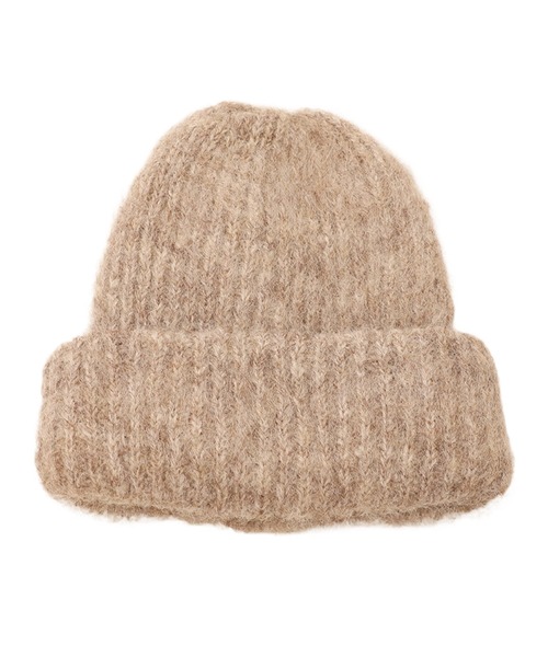 14+(イチヨンプラス)の「モヘアニット帽 / Assorted Mohair Knit Beanie(ニットキャップ/ビーニー・レディース・ブラック/グレー/ブルー/ホワイト/グリーン/ピンク/ベージュ/オレンジ・FREE)」の17枚目の写真