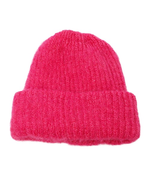 14+(イチヨンプラス)の「モヘアニット帽 / Assorted Mohair Knit Beanie(ニットキャップ/ビーニー・レディース・ブラック/グレー/ブルー/ホワイト/グリーン/ピンク/ベージュ/オレンジ・FREE)」の20枚目の写真