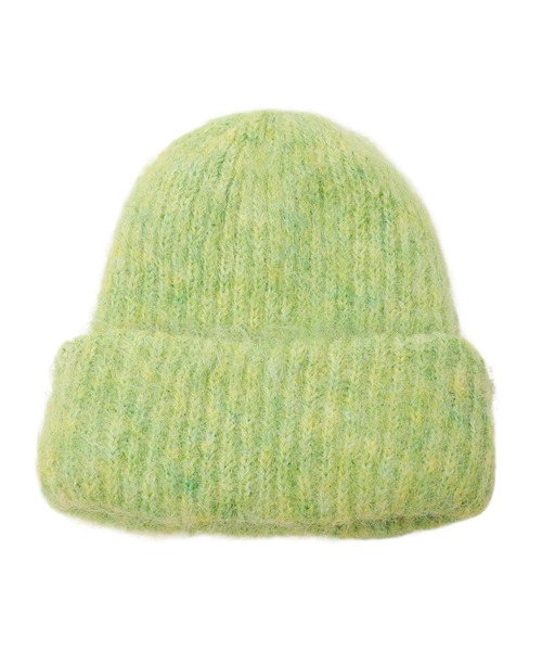 14+(イチヨンプラス)の「モヘアニット帽 / Assorted Mohair Knit Beanie(ニットキャップ/ビーニー・レディース・ブラック/グレー/ブルー/ホワイト/グリーン/ピンク/ベージュ/オレンジ・FREE)」の18枚目の写真