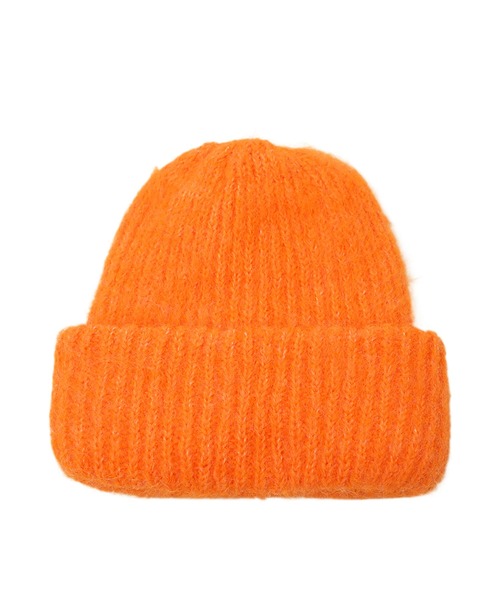14+(イチヨンプラス)の「モヘアニット帽 / Assorted Mohair Knit Beanie(ニットキャップ/ビーニー・レディース・ブラック/グレー/ブルー/ホワイト/グリーン/ピンク/ベージュ/オレンジ・FREE)」の21枚目の写真