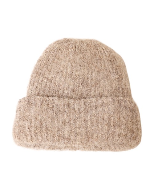 14+(イチヨンプラス)の「モヘアニット帽 / Assorted Mohair Knit Beanie(ニットキャップ/ビーニー・レディース・ブラック/グレー/ブルー/ホワイト/グリーン/ピンク/ベージュ/オレンジ・FREE)」の22枚目の写真