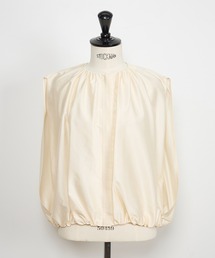 High density silk taffeta ジレブルゾン《la veille by SUPERIOR CLOSET》