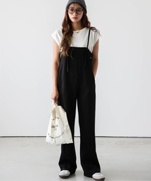 AMELY | ワイドパンツサロペット(その他パンツ)