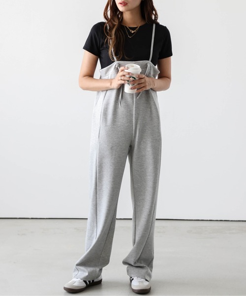セール】ワイドパンツサロペット（その他パンツ）｜AMELY