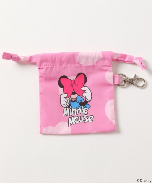 Me%（ミィパーセント）の「【Disney】巾着エコバッグ 137610（エコバッグ/サブバッグ・レディース・ブラック/ピンク/ブルー系その他/ドット・FREE）」の16枚目の写真
