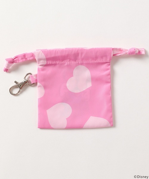 Me%（ミィパーセント）の「【Disney】巾着エコバッグ 137610（エコバッグ/サブバッグ・レディース・ブラック/ピンク/ブルー系その他/ドット・FREE）」の15枚目の写真