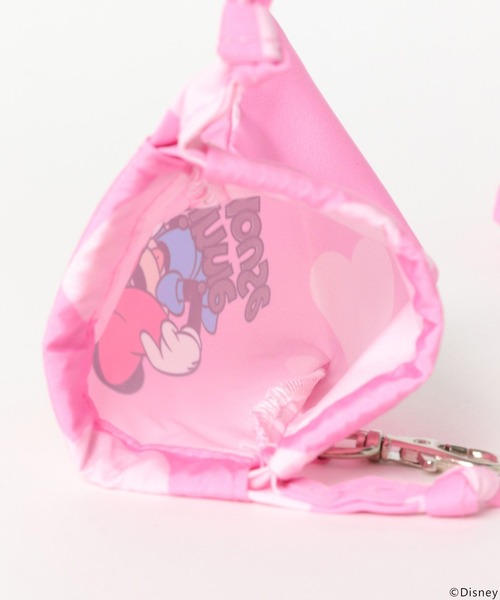 Me%（ミィパーセント）の「【Disney】巾着エコバッグ 137610（エコバッグ/サブバッグ・レディース・ブラック/ピンク/ブルー系その他/ドット・FREE）」の13枚目の写真