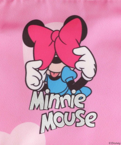 Me%（ミィパーセント）の「【Disney】巾着エコバッグ 137610（エコバッグ/サブバッグ・レディース・ブラック/ピンク/ブルー系その他/ドット・FREE）」の11枚目の写真