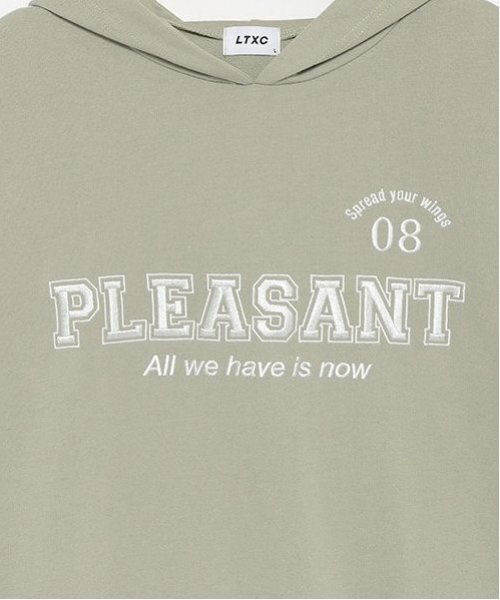 LOVETOXIC（ラブトキシック）の「【LTXC】速乾パーカSETUP（ワンピース・キッズ・ブラック/トップグレー/カーキ・M/S/L）」の7枚目の写真