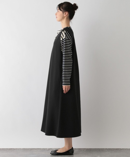 GLOBAL WORK Smile Seed Store(グローバルワーク スマイルシードストア)の「ジョーゼットジャンスカ/131055(ワンピース・レディース・チャコール/ブラック・LARGE/SMALL/MEDIUM)」の17枚目の写真