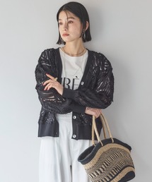 テープヤーンカーデ