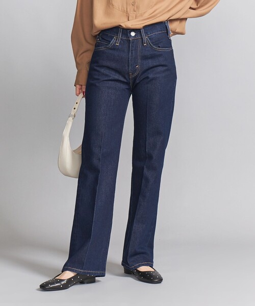 【セール】【国内EXCLUSIVE】＜Levis＞STA-PREST フレア デニムパンツ（デニムパンツ）｜Levi's（リーバイス）