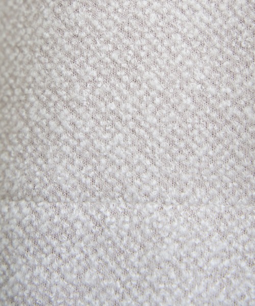 ikka（イッカ）の「カットツイード裾レイヤードプルオーバー（Tシャツ/カットソー・レディース・ライトグレー/ダークラベンダー/ブラック・L/M/S）」の21枚目の写真