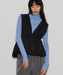 GALLEST | ラメリブタートルニット(ニット/セーター)