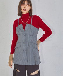 ELLEgirl | テーラードビスチェ【ELLEgirl/エル ガール】(ベスト)