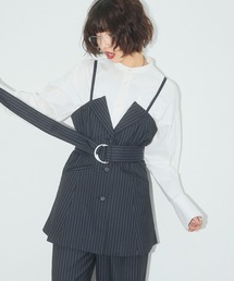 ELLEgirl | テーラードビスチェ【ELLEgirl/エル ガール】(ベスト)