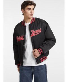GUESS JEANS Raglan Bomber With Patch アウター スタジャン | GUESS