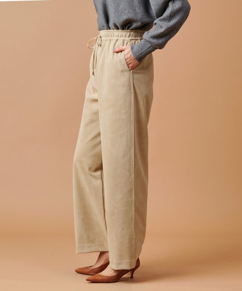 marmors（マルモア）の「【marmors】suede pants（その他パンツ・レディース・ブラウン/ベージュ・36）」の11枚目の写真