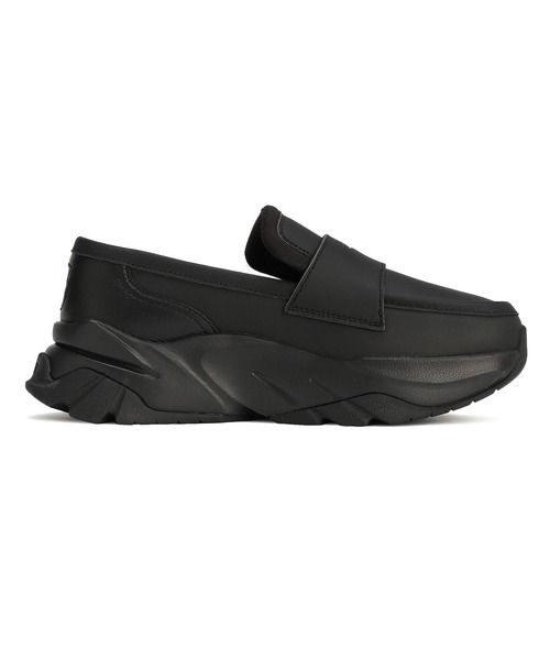 PUMA（プーマ）の「PUMA/プーマ レディース スニーカー ローファー 厚底 PUMA LOAFYR ウィメンズ 397730（スニーカー・レディース・ブラック×ブラック/ブラック系その他・23.5cm/24.5cm/23.0cm/24.0cm/25.0cm）」の5枚目の写真