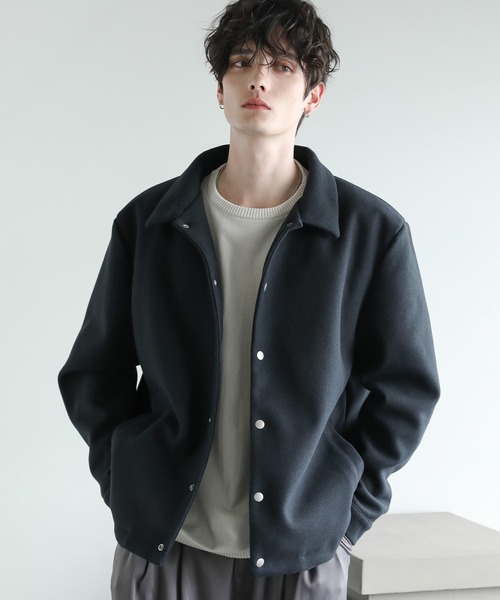 ASTRONOMY/ルーズベーシックメルトンコーチジャケット（ブルゾン