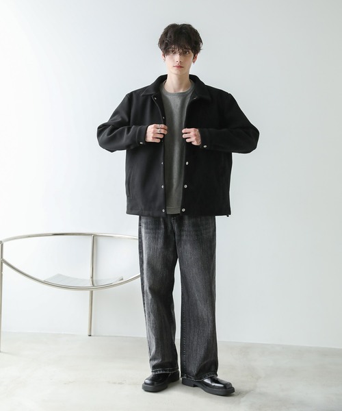 ASTRONOMY/ルーズベーシックメルトンコーチジャケット（ブルゾン