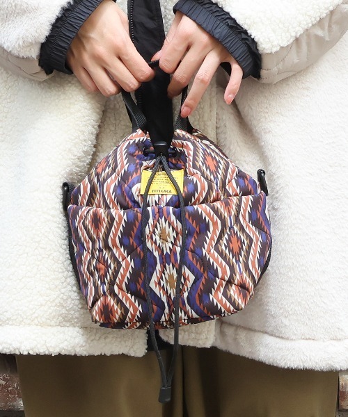 KiU（キウ）の「KiU コラボ パデット巾着ミニバッグ（ショルダーバッグ・レディース・その他1/その他2・FREE）」の7枚目の写真