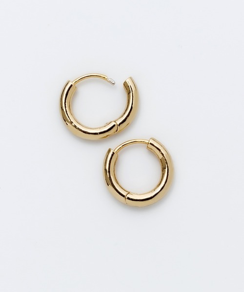 ciite'（シーテ）の「ミニシンプルフープピアス  (両耳用)（ピアス（両耳用）・レディース・ゴールド/シルバー・FREE）」の4枚目の写真