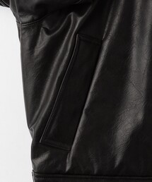 定価6万円越えamomentoエコレザージャケット　アモーメント 定価6越えamomentoエコレザージャケット アモーメント