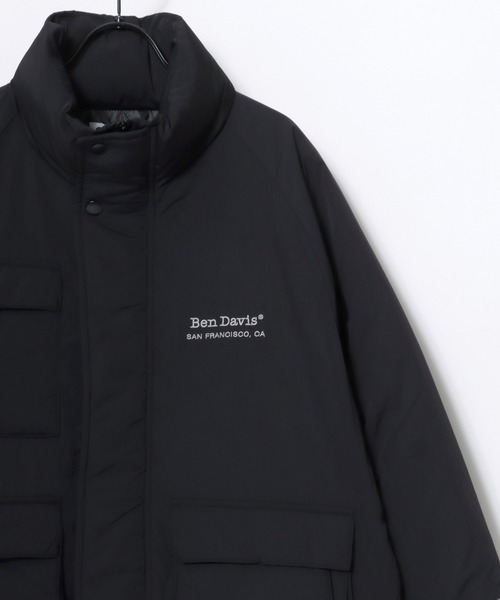 BEN DAVIS(ベンデイビス)の「BEN DAVIS/ベンデイビス POLAR WORKERS JACKET/オーバーサイズ セーリングジャケット/中綿 エコダウンジャケット/レディース メンズ(ダウンジャケット/コート・メンズ・カーキ/ブラック・XL/L/M)」の14枚目の写真