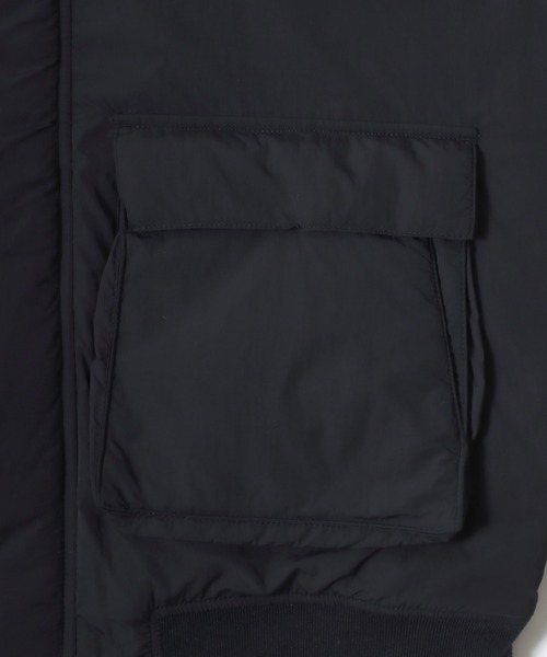 BEN DAVIS(ベンデイビス)の「BEN DAVIS/ベンデイビス POLAR WORKERS JACKET/オーバーサイズ セーリングジャケット/中綿 エコダウンジャケット/レディース メンズ(ダウンジャケット/コート・メンズ・カーキ/ブラック・XL/L/M)」の5枚目の写真