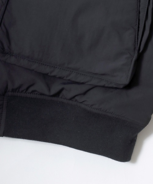 BEN DAVIS(ベンデイビス)の「BEN DAVIS/ベンデイビス POLAR WORKERS JACKET/オーバーサイズ セーリングジャケット/中綿 エコダウンジャケット/レディース メンズ(ダウンジャケット/コート・メンズ・カーキ/ブラック・XL/L/M)」の8枚目の写真