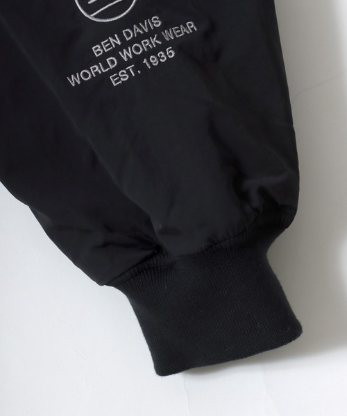 BEN DAVIS(ベンデイビス)の「BEN DAVIS/ベンデイビス POLAR WORKERS JACKET/オーバーサイズ セーリングジャケット/中綿 エコダウンジャケット/レディース メンズ(ダウンジャケット/コート・メンズ・カーキ/ブラック・XL/L/M)」の3枚目の写真