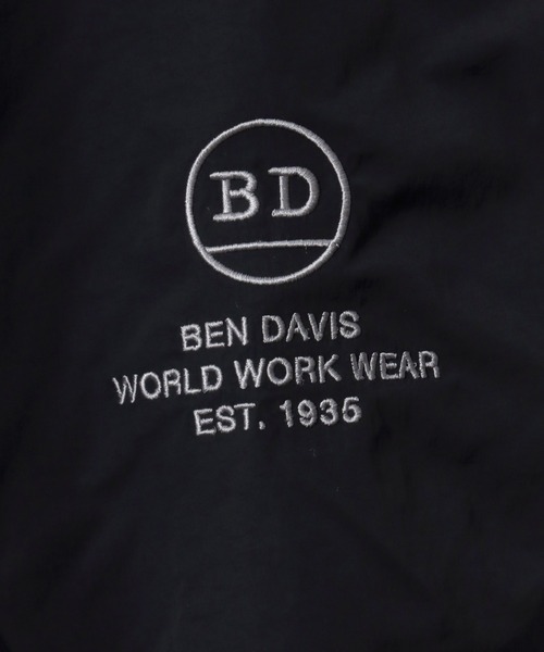 BEN DAVIS(ベンデイビス)の「BEN DAVIS/ベンデイビス POLAR WORKERS JACKET/オーバーサイズ セーリングジャケット/中綿 エコダウンジャケット/レディース メンズ(ダウンジャケット/コート・メンズ・カーキ/ブラック・XL/L/M)」の4枚目の写真