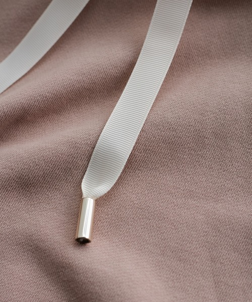 VIS（ビス）の「VISハートロゴフーディ（スウェット・レディース・ベージュ系その他2/ネイビー・FREE）」の12枚目の写真