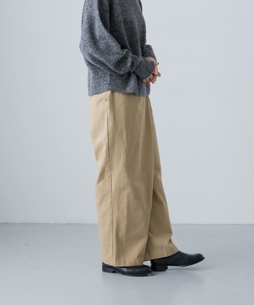 美品！kagure かぐれ コットンリネンラップパンツ ベージュ フリー コットンリネンラップパンツ （その他パンツ）｜＊＊かぐれ / か