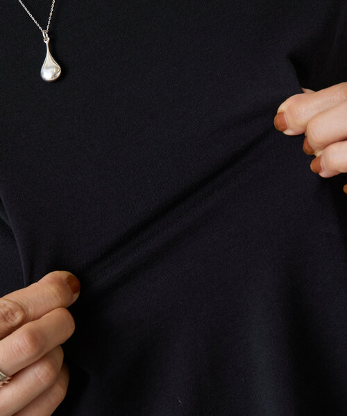 BEARDSLEY(ビアズリー)の「カットコンビティアードワンピース(ワンピース・レディース・ブラック・FREE)」の19枚目の写真