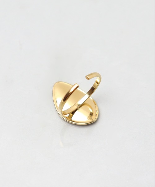 ieLS(イエルズ)の「金属アレルギー対応「ieLS」ステンレス プレートリング フリー(リング・レディース・ゴールド/シルバー・ONE SIZE)」の7枚目の写真