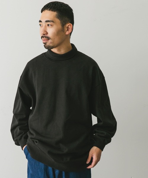 URBAN RESEARCH DOORS（アーバンリサーチドアーズ）の「ULTRA SWEATS タートルスウェット（スウェット・メンズ・グレー系その他/ブラック/ホワイト系その他・LARGE/MEDIUM）」の10枚目の写真