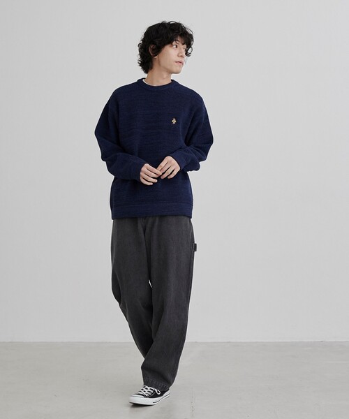 coen(コーエン)の「ワークペインターデニムパンツ(その他パンツ・メンズ・ダークグレー/コバルトブルー・M/L/XL)」の4枚目の写真