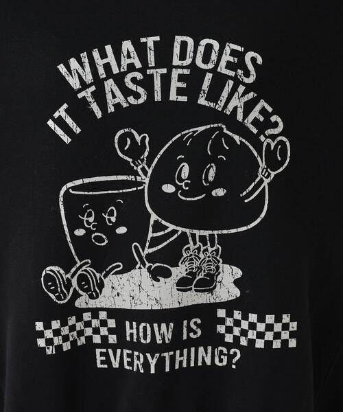 Cutie Blonde（キューティーブロンド）の「◆【あったか/S-LL】グラフィックアソート 裏起毛スウェット（スウェット・レディース・ブラック系3/ホワイト系3/チャコール/ピンク系9/グレー系1/ライトグレー系2・04/03/02/01）」の22枚目の写真