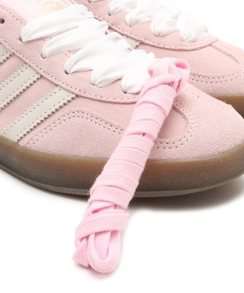 Amazon.co.jp: adidas レディース Cgreen/Ftwwht/Lucpnk Gazelle