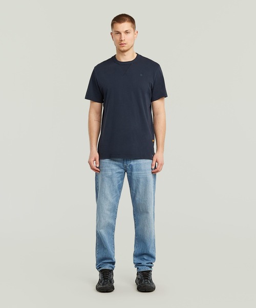 G-STAR(ジースター)の「NIFOUS T-SHIRT/ベーシックワンポイントロゴT(Tシャツ/カットソー・メンズ・ブルー系その他/レッド系その他/イエロー/グレー系その他・LARGE/MEDIUM/SMALL/X-SMALL/X-LARGE)」の6枚目の写真
