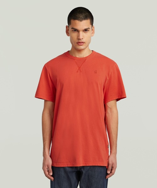 G-STAR(ジースター)の「NIFOUS T-SHIRT/ベーシックワンポイントロゴT(Tシャツ/カットソー・メンズ・ブルー系その他/レッド系その他/イエロー/グレー系その他・LARGE/MEDIUM/SMALL/X-SMALL/X-LARGE)」の11枚目の写真