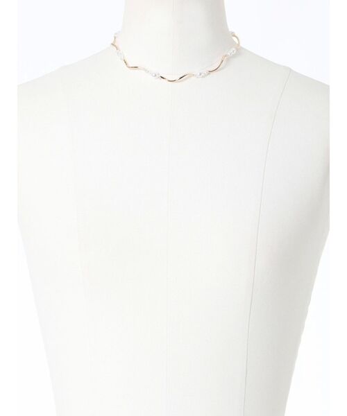 LAGUNAMOON(ラグナムーン)の「LADYフェイクパールミックスネックレス(ネックレス・レディース・シルバー/ゴールド・FREE)」の8枚目の写真