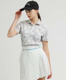 Saturdays Golf（サタデーズゴルフ）の「Block Polo Shirt SS | WOMEN（ポロシャツ）」