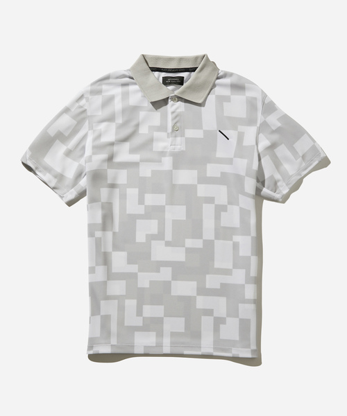Saturdays Golf(サタデーズゴルフ)の「Block Polo Shirt SS | WOMEN(ポロシャツ・レディース・ブラック/グレー・S/M)」の15枚目の写真