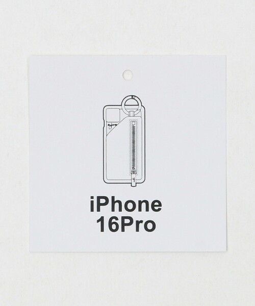 ajew＞CADENAS ストラップ iPhone16Proケース（スマホケース