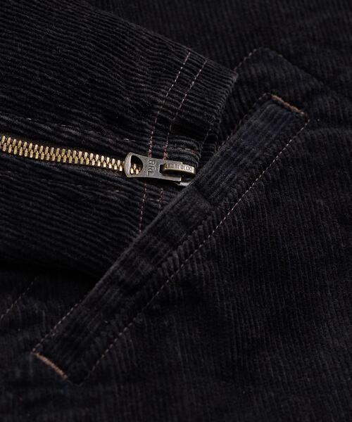 RRL（ダブル アール エル）の「コーデュロイ カフェ レーサー ジャケット（ライダースジャケット・メンズ・ブラック系1・XXL/XS/XL/S/M/L）」の7枚目の写真