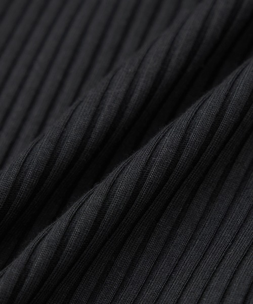 ROPE' PICNIC（ロペピクニック）の「トタンテレコ Iラインリブニットスカート（スカート・レディース・ブラック/ライトグレー/ブラウン系その他2/オレンジ系その他/キナリ・40/38/36）」の9枚目の写真