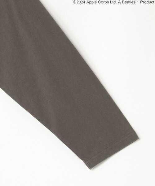 The Beatles（ザビートルズ）の「THE BEATLES ザ ビートルズ フォトラグランロンＴ（Tシャツ/カットソー・メンズ・オフホワイト/チェック/その他1/チャコール・LL/L/M）」の9枚目の写真